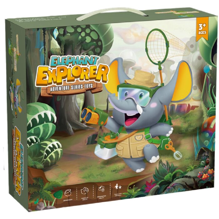 Byomic Kids Explorer Set – 28 piezas naranja