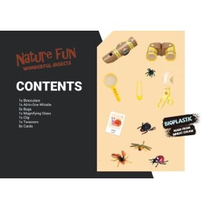 Set Explorador de Insectos Byomic Kids - 18 Piezas