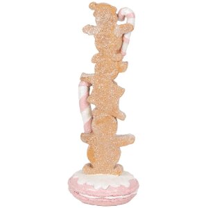 Clayre & Eef 6PR5682 Decoración Hombre de Jengibre 10x10x27 cm