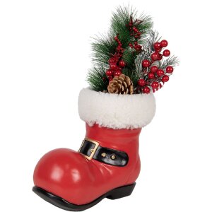 Bota decorativa Clayre & Eef 6PR5683 25x15x22 cm