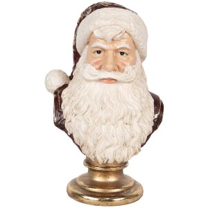Busto Decorativo Papá Noel Clayre & Eef 17x15x27 cm