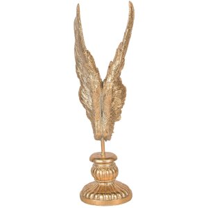 Alas Decorativas Clayre & Eef 6PR5685 10x10x33 cm Dorado
