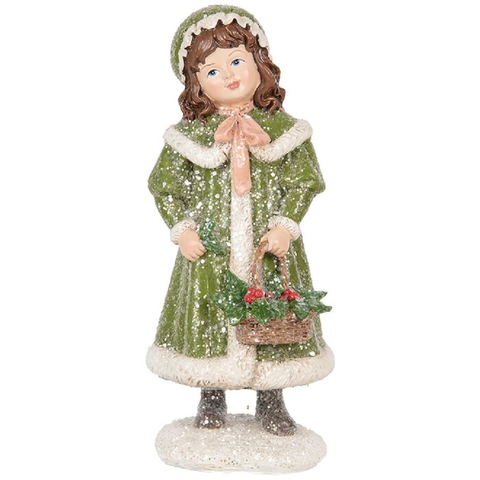 Clayre & Eef 6PR5687 Decoración Niño Rosa 8x9x18 cm