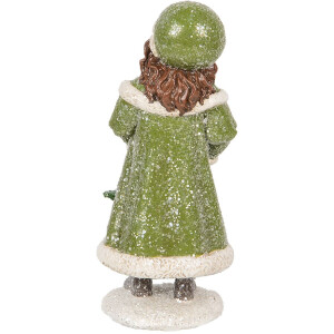 Clayre & Eef 6PR5687 Decoración Niño Rosa 8x9x18 cm