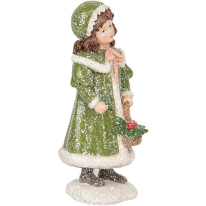 Clayre & Eef 6PR5687 Decoración Niño Rosa 8x9x18 cm
