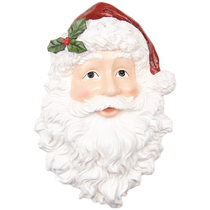 Decoración de pared Papá Noel Clayre & Eef 6PR5690 32x9x45 cm