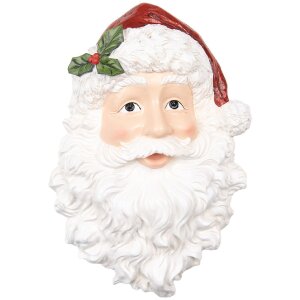Decoración de pared Papá Noel Clayre & Eef 6PR5690 32x9x45 cm