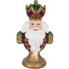 Busto Decorativo de Papá Noel con LED Clayre & Eef 6PR5694 15x10x26 cm