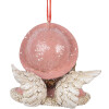 Clayre & Eef 6PR5706 Adorno colgante Ángel 8x7x7 cm
