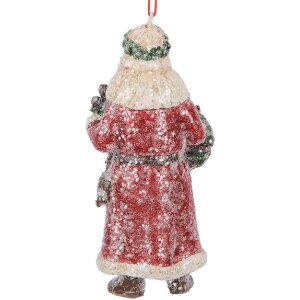 Adorno de Navidad Papá Noel Clayre & Eef 6PR5708 5x4x12 cm