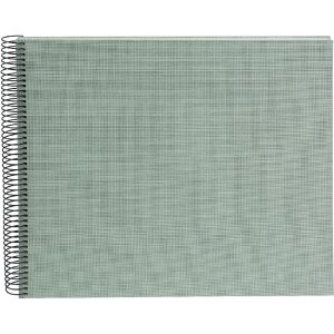 Álbum Espiral Summertime verde salvia 35x30 cm