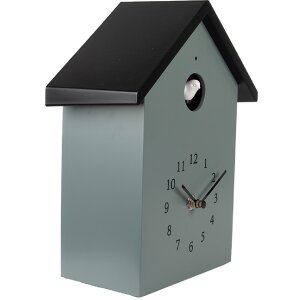Reloj de pared Clayre & Eef 6KL0838GR 20x10x26 cm Verde