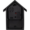 Reloj de pared Clayre & Eef 6KL0838Z 20x10x26 cm Negro 3xAA Funciona con pilas