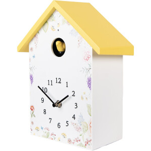 Reloj de pared Clayre & Eef 6KL0839 20x10x26 cm Funciona con 3 pilas AA
