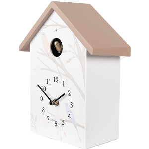 Reloj de pared Clayre & Eef 6KL0841 20x10x26 cm Funciona con 3 pilas AA