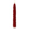 Clayre & Eef 6CA0001R Set de 2 Velas LED Rojo Ø 3x25 cm