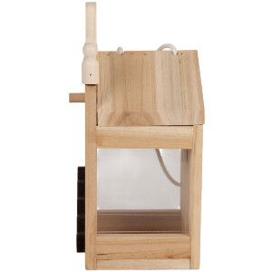Casa para pájaros Clayre & Eef 6H2438 10x11x23 cm Madera