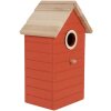 Casa para pájaros Clayre & Eef 6H2442 15x10x22 cm Rojo Marrón