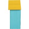 Casa para pájaros Clayre & Eef 6H2444 15x10x22 cm Azul Amarillo