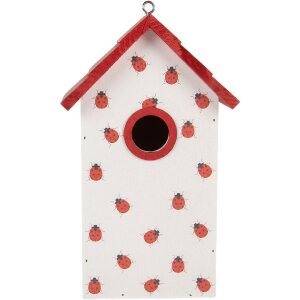Casa para pájaros Clayre & Eef 6H2445 15x10x22...