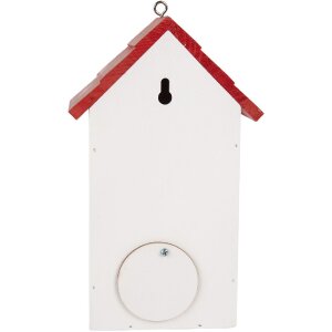 Casa para pájaros Clayre & Eef 6H2445 15x10x22 cm Marienkäfer