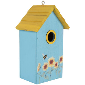 Casa para pájaros Clayre & Eef 6H2448 15x10x22 cm