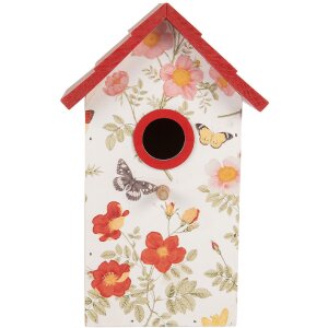 Casa para pájaros Clayre & Eef 6H2450 15x10x22 cm