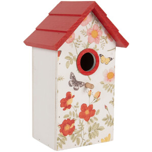 Casa para pájaros Clayre & Eef 6H2450 15x10x22 cm