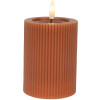 Candelabro con LED Clayre & Eef 6CA0003CH Ø 8x13 cm 2xAA