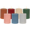 Candelabro con LED Clayre & Eef 6CA0003CH Ø 8x13 cm 2xAA