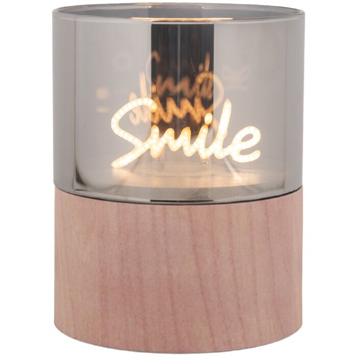 Candelabro LED Clayre & Eef 6CA0006 Diámetro 8x10 cm 3xAAA