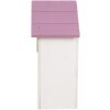 Casa para Pájaros Clayre & Eef 6H2452 15x10x22 cm Blanco-Rosa