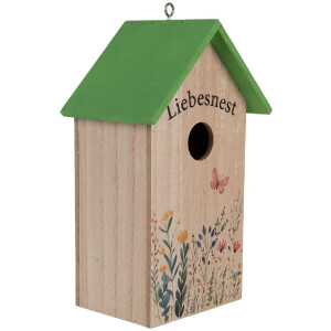 Casa para pájaros Clayre & Eef 6H2453 14x10x23...