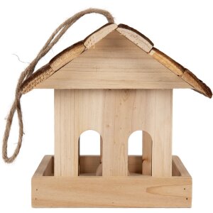 Casa para pájaros Clayre & Eef 6H2454 19x18x19 cm