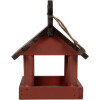 Casa para pájaros Clayre & Eef 6H2455 17x25x21 cm Rojo Marrón