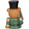 Oso decorativo Clayre & Eef 6MG0153 25x25x38 cm Marrón y Verde