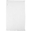 Toalla de Invitado Clayre & Eef CT036 40x66 cm Blanco con estampado negro