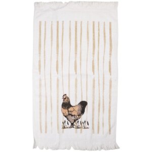 Toalla de invitado Clayre & Eef CTRFL-1 40x66 cm...
