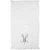 Toalla de Invitado Clayre & Eef CTRUB 40x66 cm Blanco-Gris