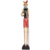 Figura decorativa de Pinocho Clayre & Eef 5PR0165 12x11x68 cm