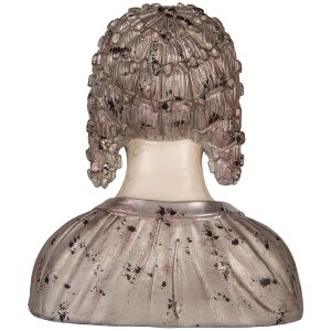 Busto Decorativo Mujer Clayre & Eef 6PR5548 27x15x30 cm Beige-Marrón