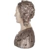 Busto Decorativo Mujer Clayre & Eef 6PR5548 27x15x30 cm Beige-Marrón