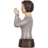 Busto decorativo Mujer Clayre & Eef 6PR5554 12x9x20 cm Beige/Gris