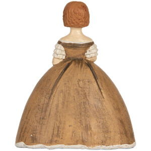 Caja de Joyas Mujer Clayre & Eef 6PR5558 16x11x20 cm Marrón-Beige