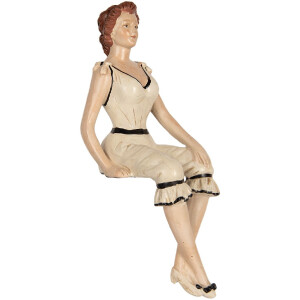 Clayre & Eef 6PR5560 Decoración Mujer 12x10x29...