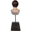 Busto Decorativo Mujer Clayre & Eef 6PR5564 11x11x34 cm Beige-Marrón