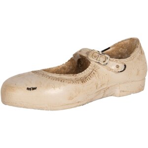 Zapato decorativo Clayre & Eef 6PR5571 15x6x5 cm Beige