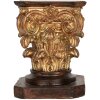 Base Clayre & Eef 6PR5581 12x12x16 cm Marrón-Dorado