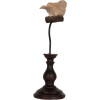 Decoración Pájaro Clayre & Eef 6PR5587 12x7x21 cm Beige Marrón