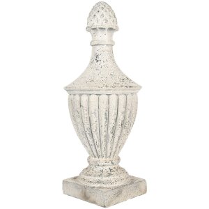 Clayre & Eef 5MG0065 Ornato Decorativo 26x26x64 cm Beige Gris